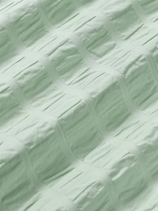 Fundas Nórdicas|Mantas>Westwing Collection Funda nórdica de sirsaca Esme Verde salvia