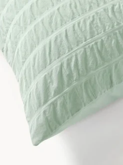 Fundas Nórdicas|Mantas></noscript>Westwing Collection Funda nórdica de sirsaca Esme Verde salvia