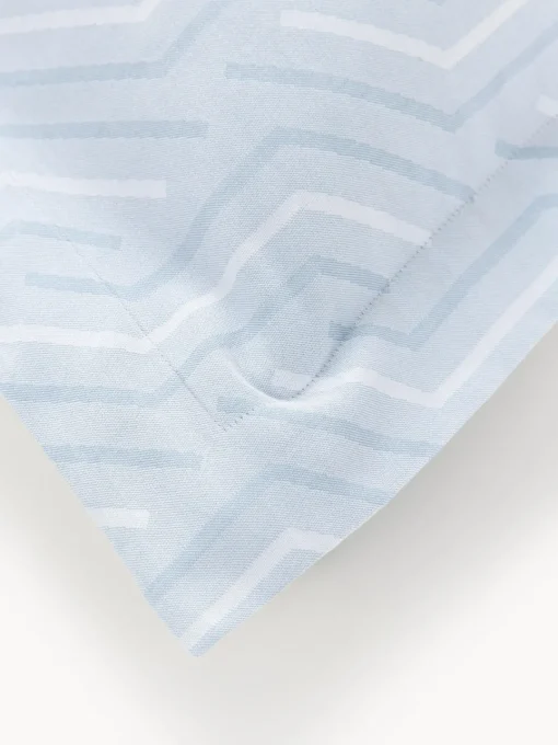 Fundas Nórdicas|Mantas>Westwing Collection Funda nórdica en tejido jacquard Aisha Azul claro, blanco