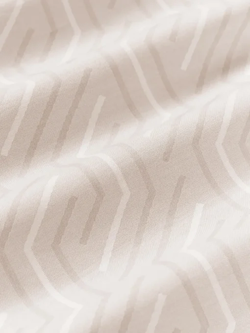 Fundas Nórdicas|Mantas>Westwing Collection Funda nórdica en tejido jacquard Aisha Beige claro, blanco