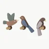New Ganchos de pared de madera Lewi, 3 uds. Niños Decoración Infantil|Colgadores Y Estantes De Pared