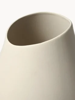 Jarrones|Jarrones></noscript>Westwing Collection Gran jarrón hecho a mano en gres Opium, 39 cm Beige claro