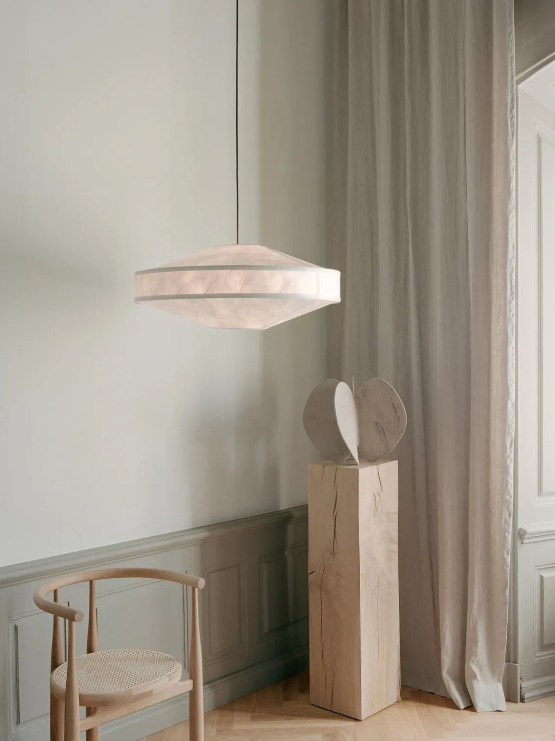 Lámparas De Techo|Lámparas De Techo>New Works Grande lámpara de techo Kite Blanco