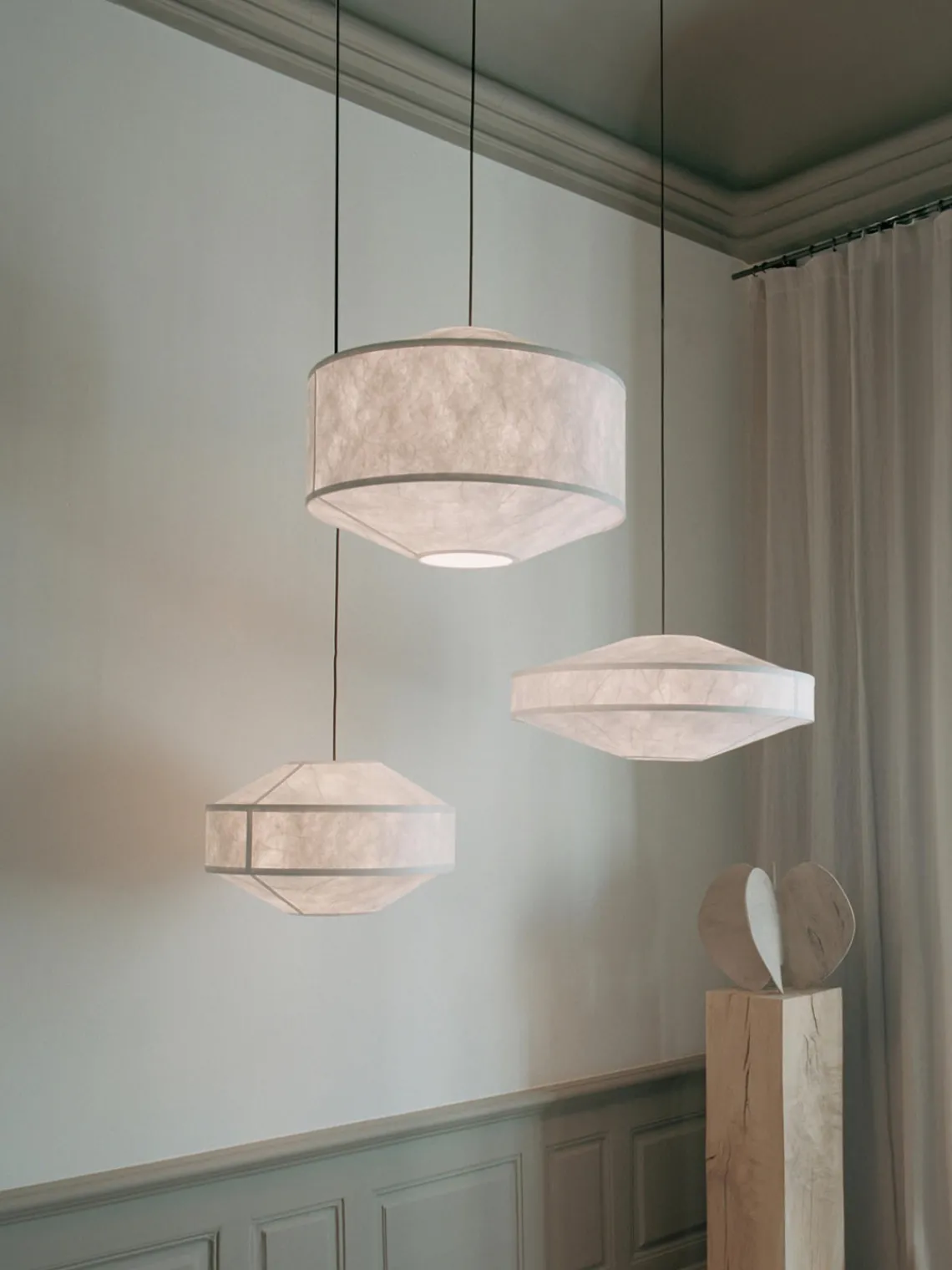 Lámparas De Techo|Lámparas De Techo>New Works Grande lámpara de techo Kite Blanco