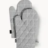 Outlet Guantes de horno Eco Check, 2 uds. Textiles De Cocina Y Manteles|Textiles De Cocina