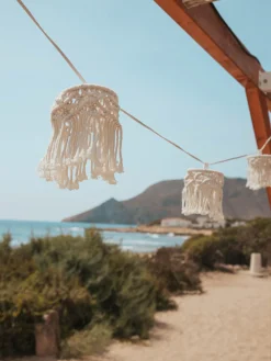 Lámparas Colgantes Exterior|Lámparas De Techo></noscript>NewGarden Guirnalda de luces LED solares de algodón Mykonos