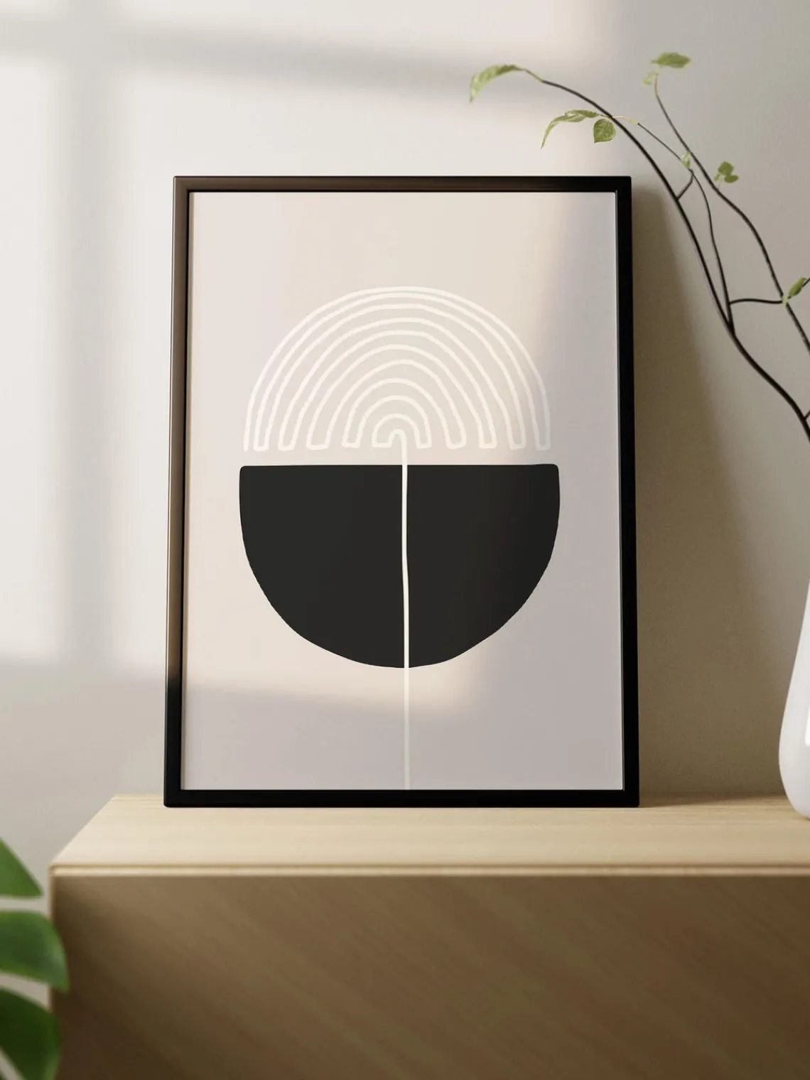 Cuadros Y Láminas Decorativas|Jarrones>Incado Impresión digital enmarcada Feminine Doodles