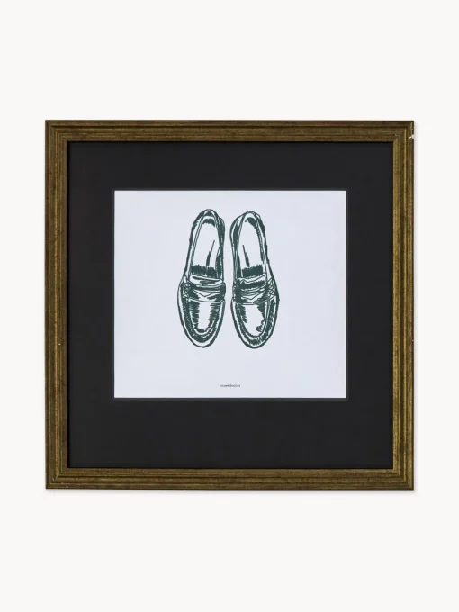 Cuadros Y Láminas Decorativas|Jarrones>House Doctor Impresión digital enmarcada Shoe