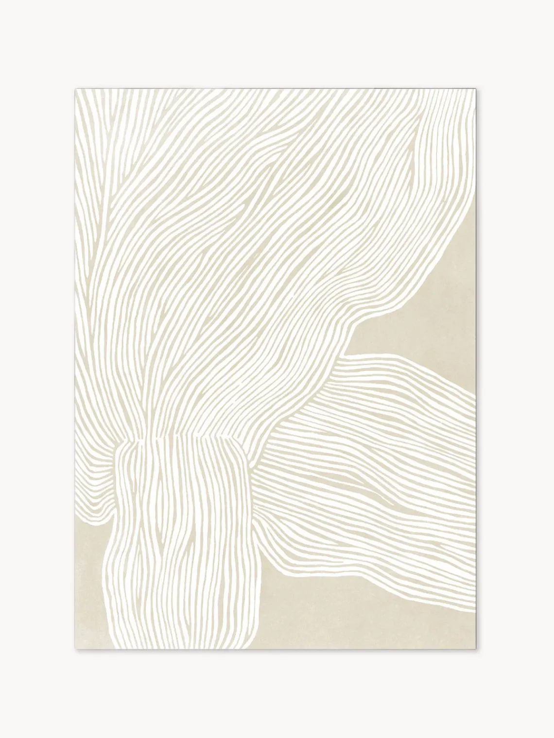 Hot Impresión digital enmarcada The Poster Club x Rebecca Hein - The Line no. 09 Pósters|Jarrones