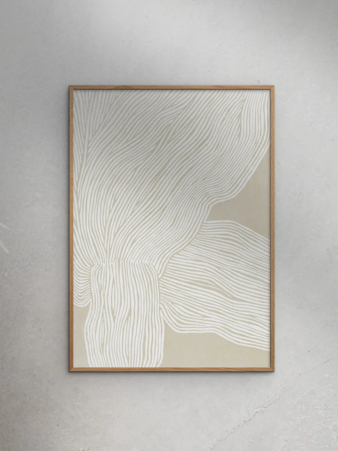 Hot Impresión digital enmarcada The Poster Club x Rebecca Hein - The Line no. 09 Pósters|Jarrones