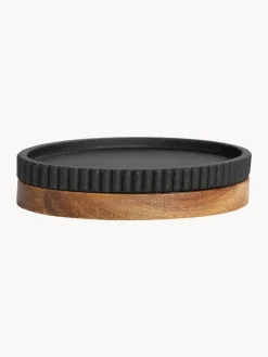 Outlet Jabonera con madera Laura Dispensador De Jabón Y Jaboneras|Jarrones