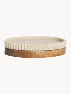 New Jabonera con madera Laura Dispensador De Jabón Y Jaboneras|Jarrones