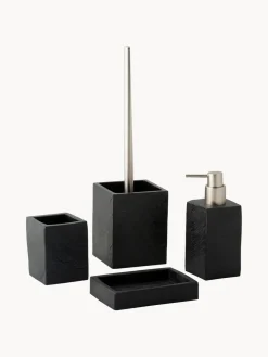 Outlet Jabonera en look pizarra Slate Dispensador De Jabón Y Jaboneras|Jarrones
