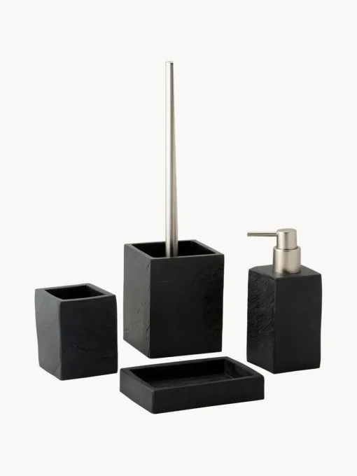 Outlet Jabonera en look pizarra Slate Dispensador De Jabón Y Jaboneras|Jarrones