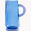 Clearance Jarra artesanal de vidrio borosilicato Dew, 1 L Jarras De Agua|Vajillas Completas
