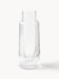 Jarras De Agua|Vajillas Completas>Westwing Collection Jarra con relieve Minna, 1,1 L Transparente
