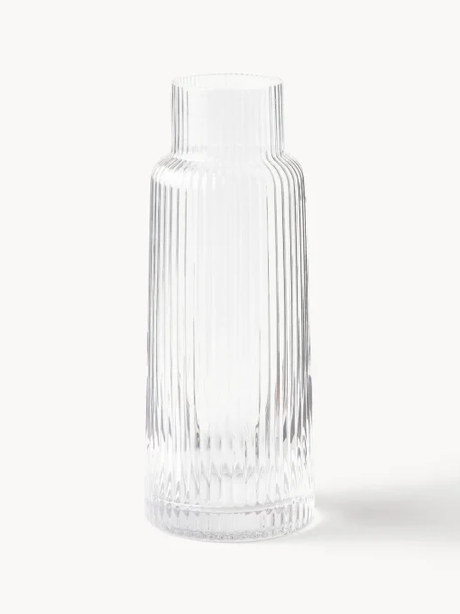 Jarras De Agua|Vajillas Completas>Westwing Collection Jarra con relieve Minna, 1,1 L Transparente