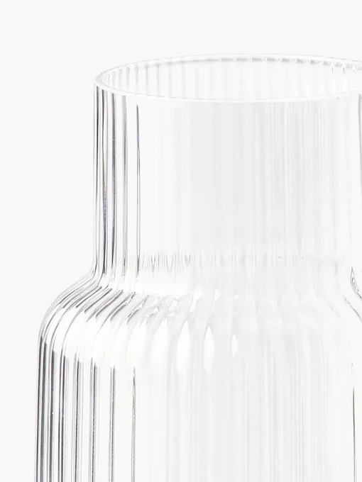 Jarras De Agua|Vajillas Completas>Westwing Collection Jarra con relieve Minna, 1,1 L Transparente