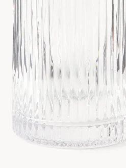 Jarras De Agua|Vajillas Completas></noscript>Westwing Collection Jarra con relieve y borde dorado Minna, 1,1 L Transparente con borde dorado