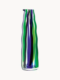 Jarras De Agua|Vajillas Completas>Lsa International Jarra soplada Folk, 1 L Transparente, verde, azul real, negro