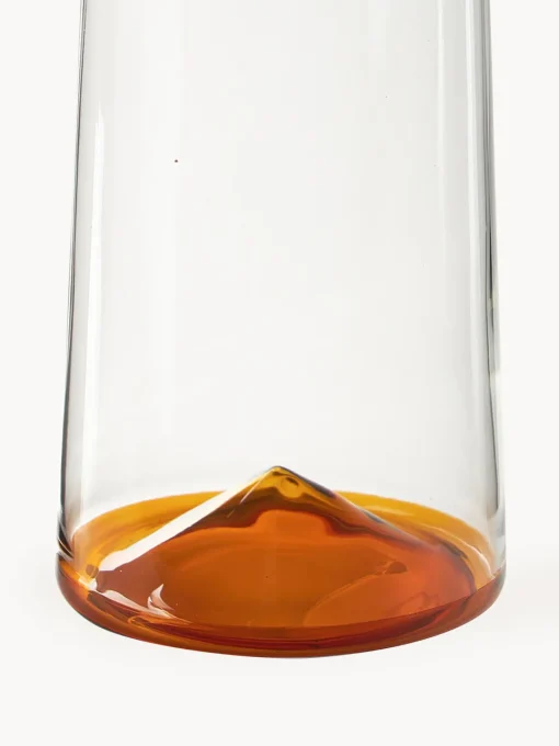 Jarras De Agua|Vajillas Completas>Westwing Collection Jarra soplada Hadley, 1,3 L Transparente, naranja