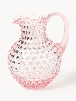 Jarras De Agua|Vajillas Completas>ANNA VON LIPA Jarra soplada Krug, 2 L Rosa transparente
