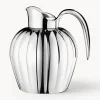 Termos|Menaje De Mesa>GEORG JENSEN Jarra termo de acero inoxidable con relieves Bernadotte, 800 ml