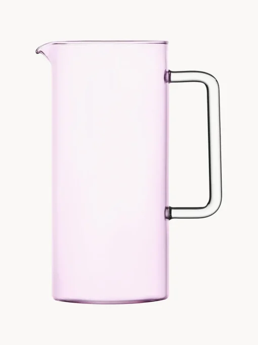 Jarras De Agua|Vajillas Completas>ICHENDORF Jarra Tube, 1,2 L Rosa claro transparente