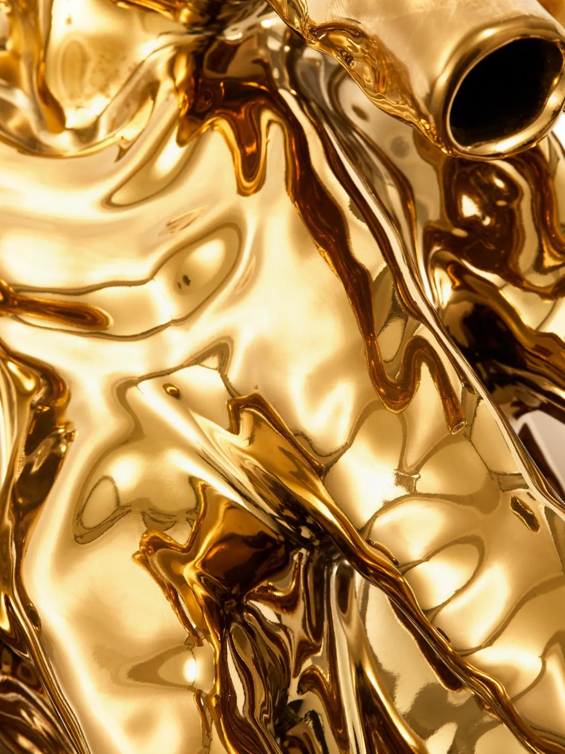 Jarrones|Jarrones>POLSPOTTEN Jarrón artesanal Coral Reef, 35 cm