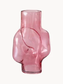 New Jarrón artesanal de vidrio Gleam, 32 cm Jarrones|Jarrones