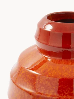 Jarrones|Jarrones></noscript>POLSPOTTEN Jarrón artesanal Sumo Naranja