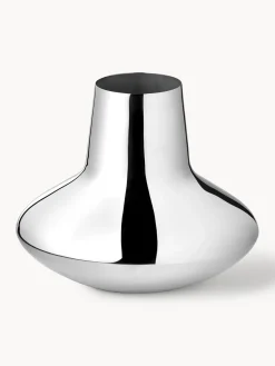 Discount Jarrón de acero inoxidable Henning Koppel, 22 cm Jarrones|Jarrones