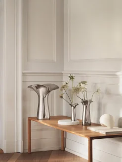 Hot Jarrón de acero inoxidable Bloom Botanica, 15 cm Jarrones|Jarrones