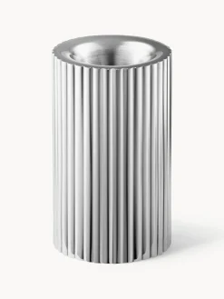 Portavelas|Jarrones>GEORG JENSEN Jarrón de acero inoxidable Henning Koppel, 8 cm