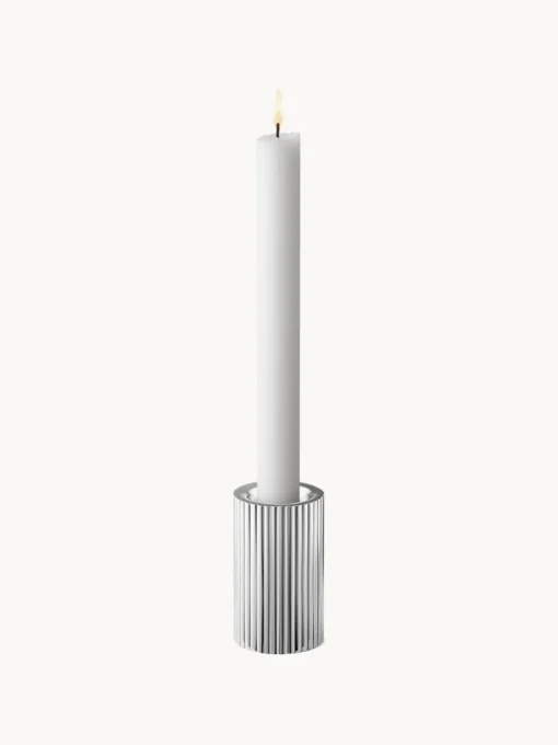 Portavelas|Jarrones>GEORG JENSEN Jarrón de acero inoxidable Henning Koppel, 8 cm