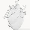 Jarrones|Jarrones>SELETTI Jarrón de cristal Love in Bloom, 24 cm
