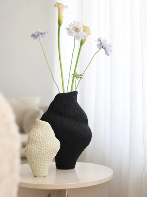 Jarrones|Jarrones>Cooee Design Jarrón de diseño con forma orgánica Isla, Al 32 cm