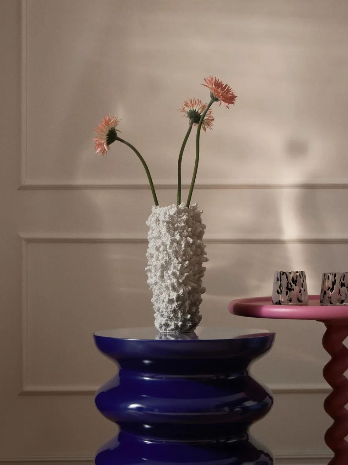 Jarrones|Jarrones>Westwing Collection Jarrón de diseño Coral, 25 cm