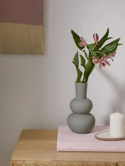 Outlet Jarrón de diseño Eathan, 20 cm Jarrones|Decoración
