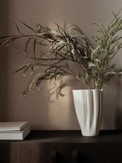 Jarrones|Jarrones>Ferm Living Jarrón de gres Dedali, 25 cm