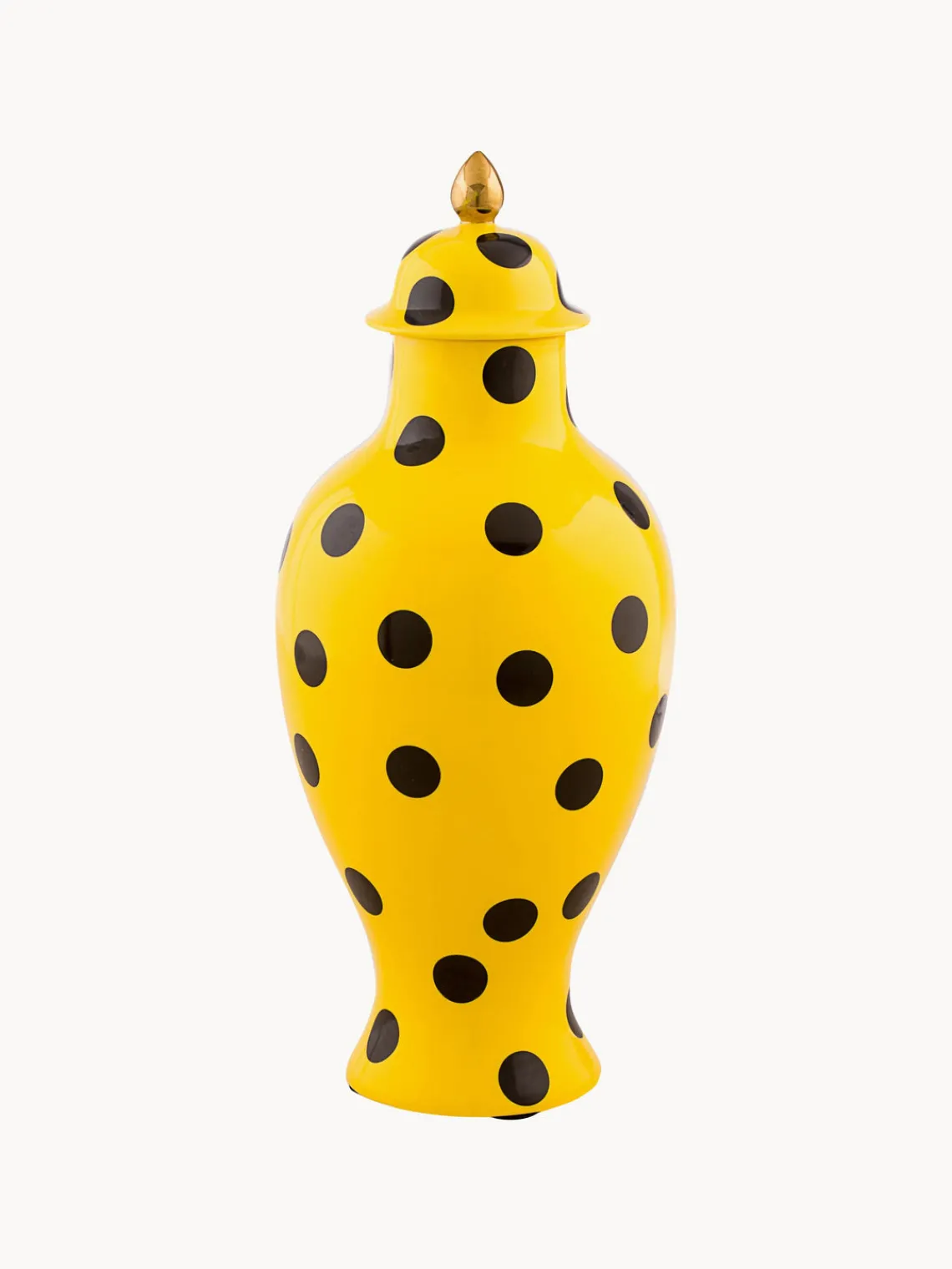 Online Jarrón de porcelana con tapa Toiletpaper, 47 cm Jarrones|Jarrones