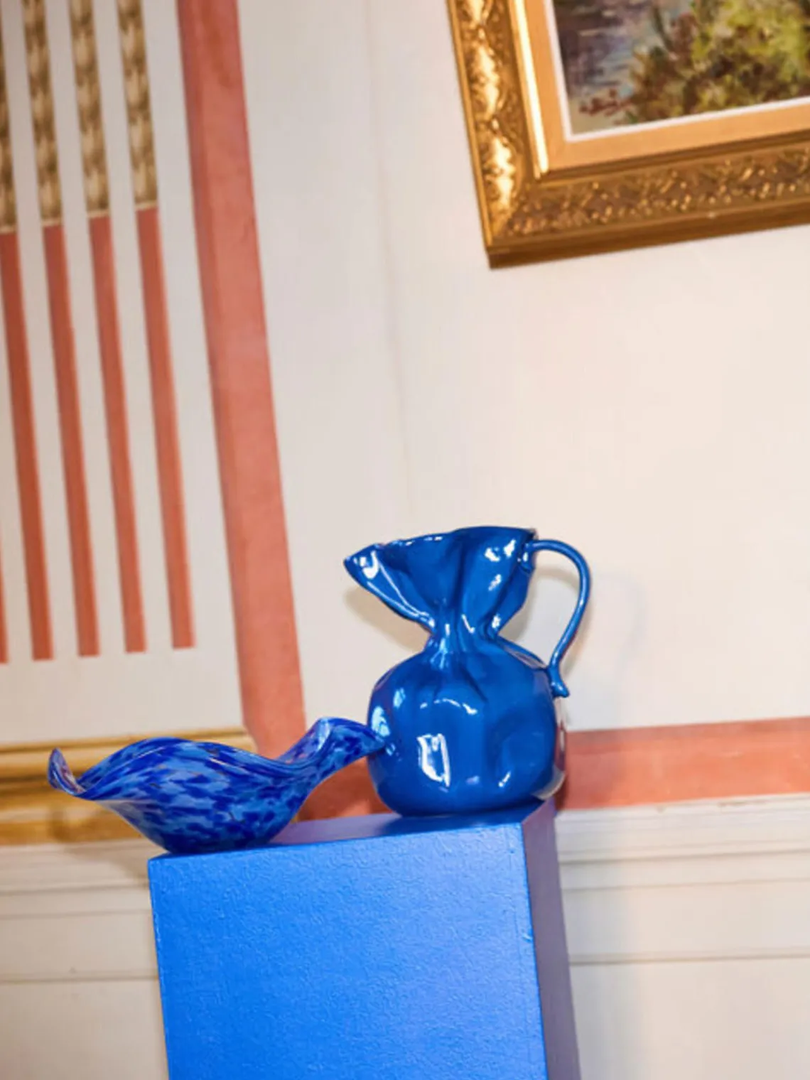 New Jarrón de porcelana Crumple, 26 cm Jarrones|Jarrones