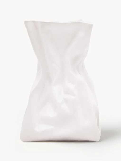 Jarrones|Jarrones>Driade Jarrón de porcelana de diseño Adelaide, 20 cm