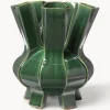 Jarrón de porcelana de diseño Puyi, Al 34 cm Jarrones|Jarrones