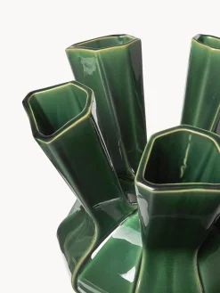 Jarrón de porcelana de diseño Puyi, Al 34 cm Jarrones|Jarrones