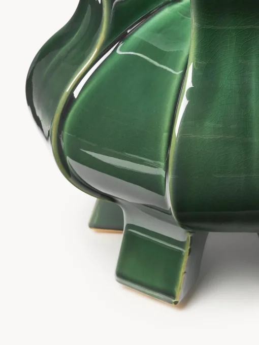 Jarrón de porcelana de diseño Puyi, Al 34 cm Jarrones|Jarrones