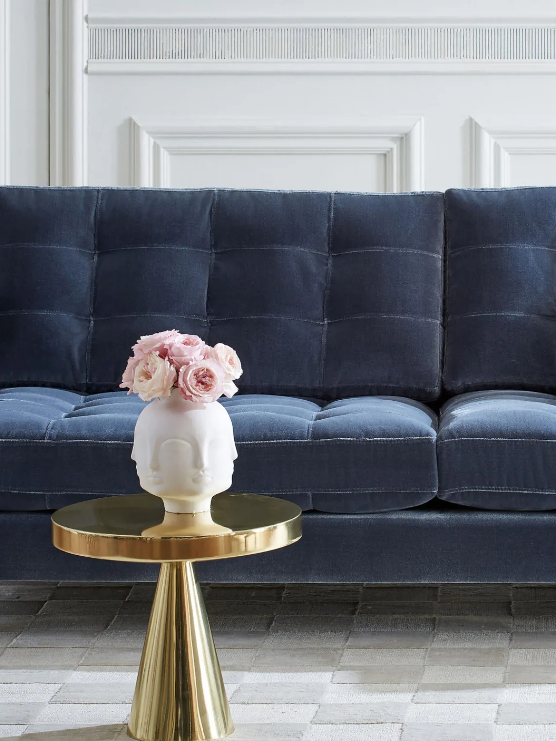 Jarrones|Jarrones>Jonathan Adler Jarrón de porcelana Dora Maar, 21 cm