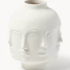 Jarrones|Jarrones>Jonathan Adler Jarrón de porcelana Dora Maar, 36 cm