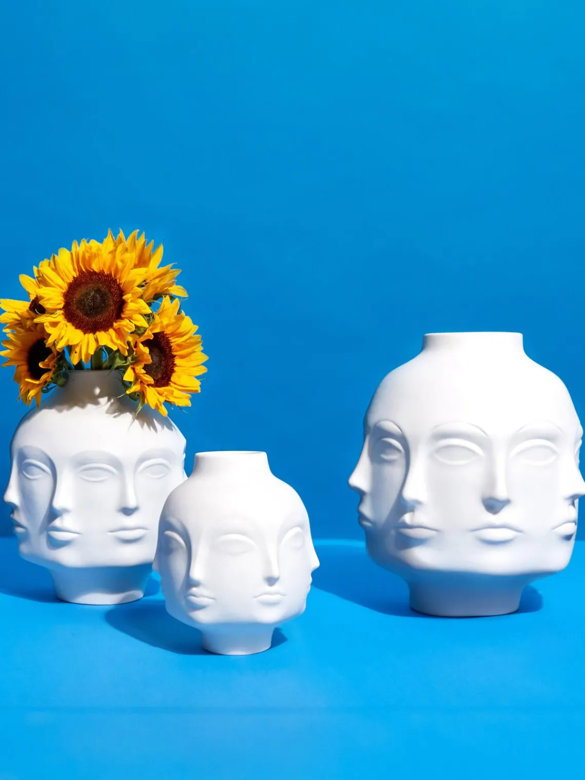 Jarrones|Jarrones>Jonathan Adler Jarrón de porcelana Dora Maar, 36 cm