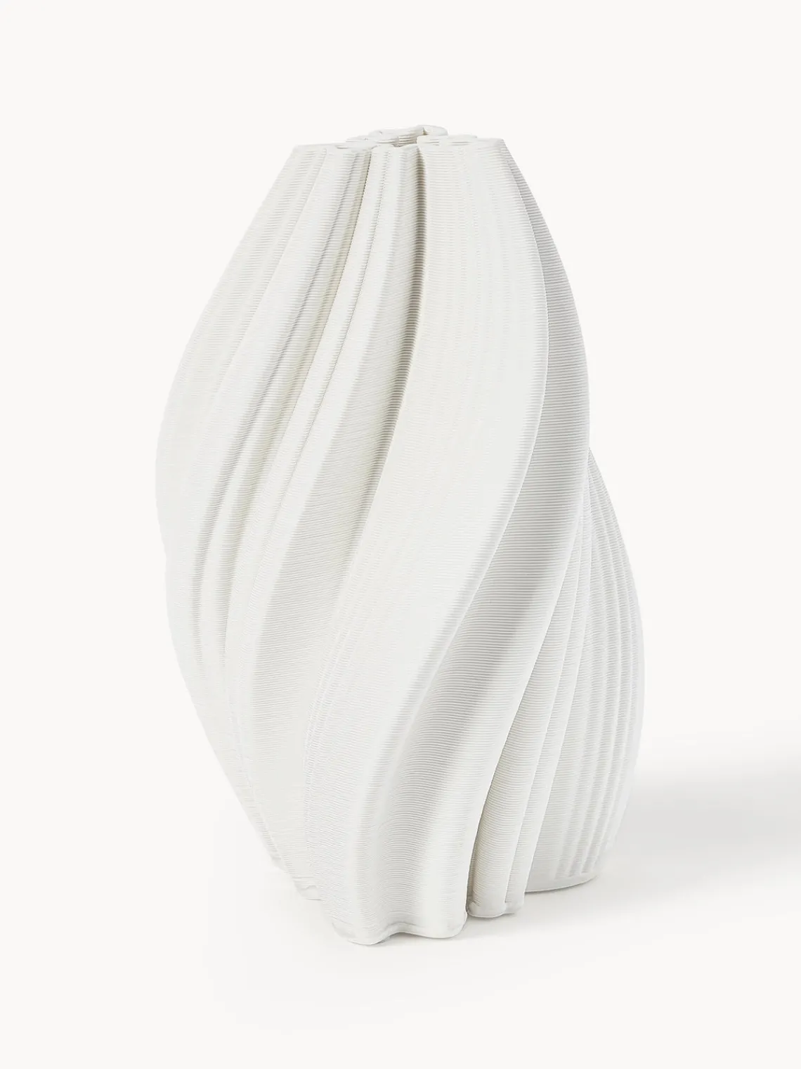 Jarrones|Jarrones>Westwing Collection Jarrón de porcelana en 3D Melody, 29 cm